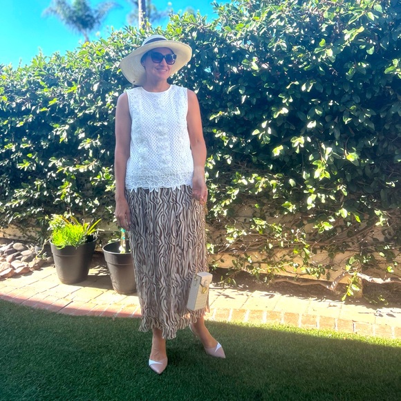 SALE 💥 Joie Animal Print Midi Maxi Skirt - Picture 3 of 9